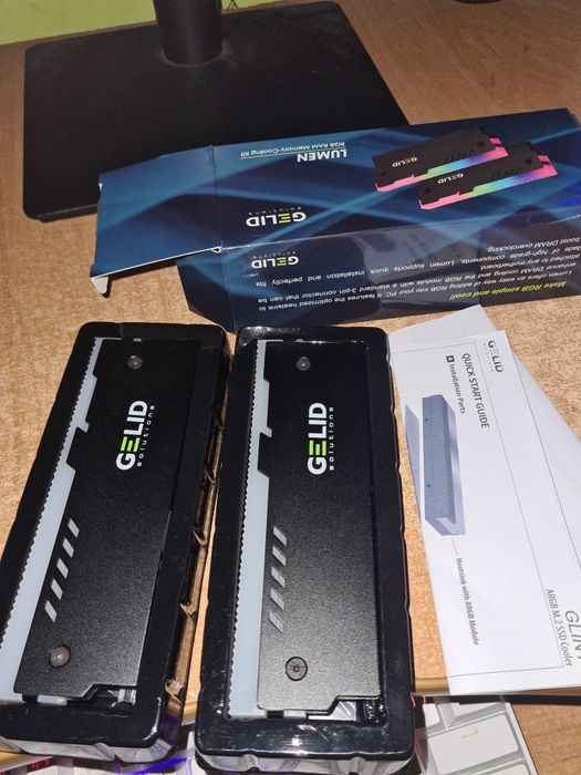 RGB radiatory chłodzenia do kości ram