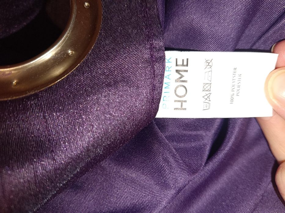 Штори Primark фіолетового кольору