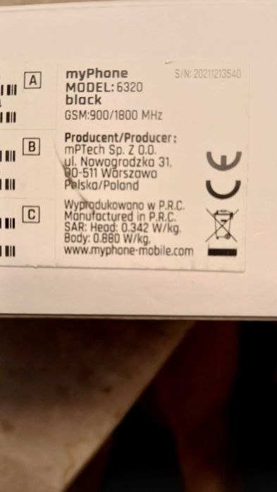 Telefon GSM my Phone