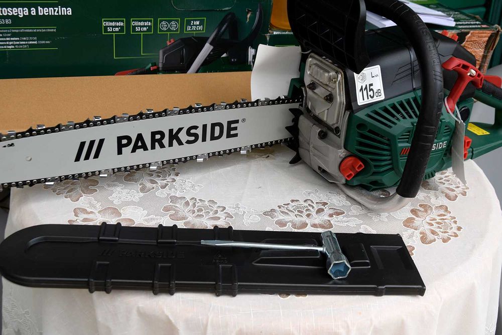 Motoserra Parkside Nova Gasolina 53cc