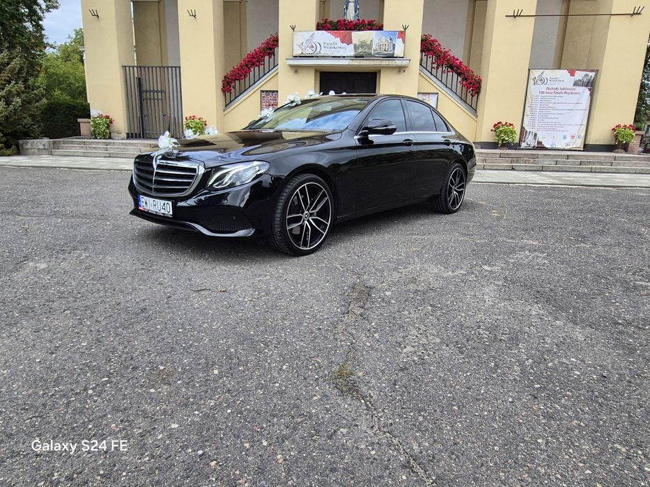 Mercedes e klasa w213  2018 rok do wynajęcia do slubu
