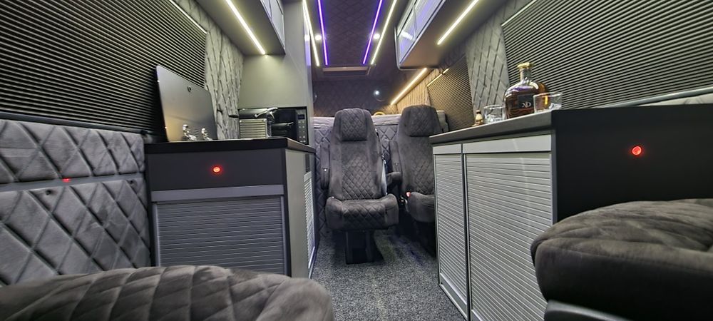 Zabudowa kamper homologacja fotel do kampera Sprinter Ducato Man Iveco