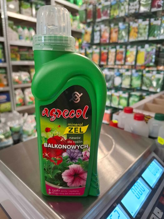 żel nawóz do roślin balkonowych 500ml AGRECOL