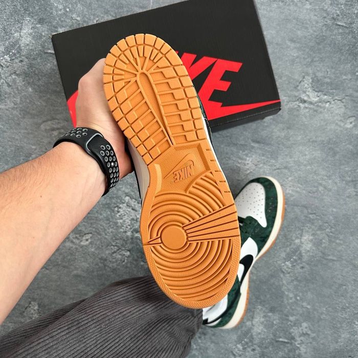 ПРЕМʼЄРА! Nike Dunk Low Green Snake 41 42 43 44 45 найк данк лоу грін зелені