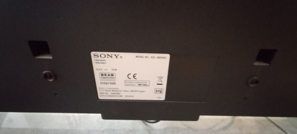 TV Sony kdl 48R550  para peças