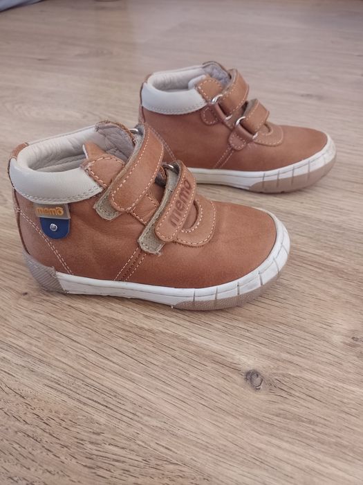 Buty ze skóry naturalnej do kostki r.22 memo