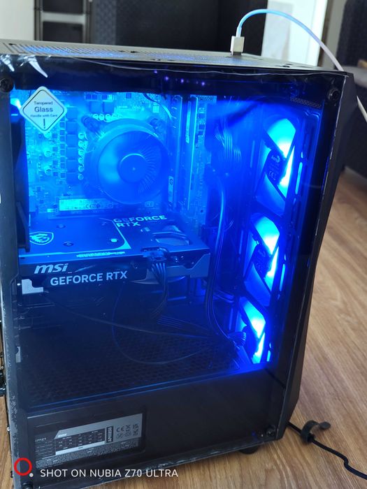 PC ASUS gaming i5 10ª geração RTX 5060