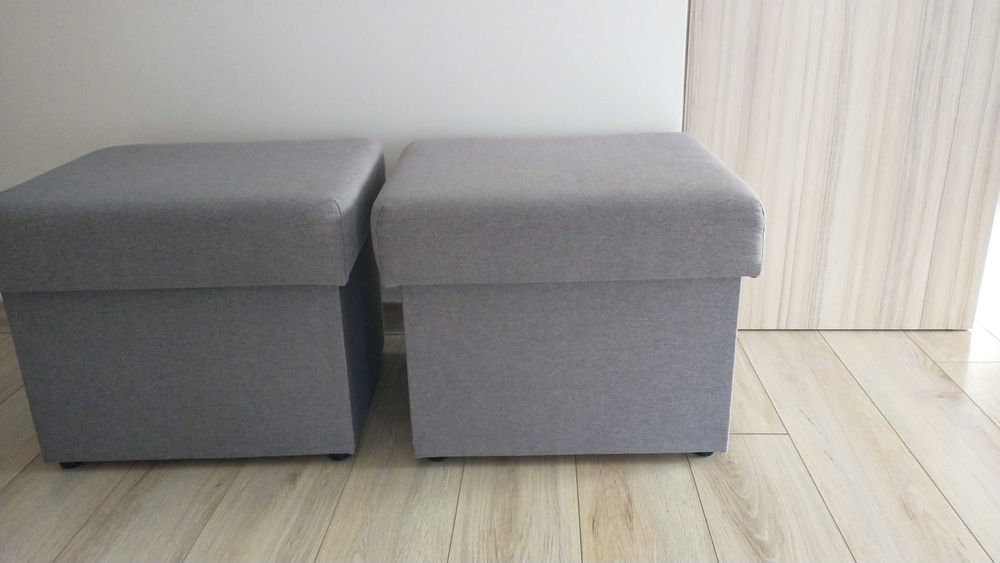 Pufy - 2szt. -sprzedam