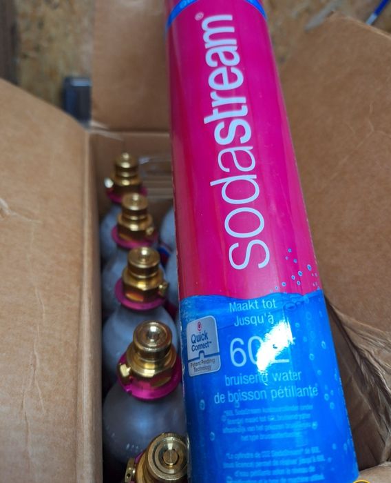 10 oryginał pełne sodastream quick connekt