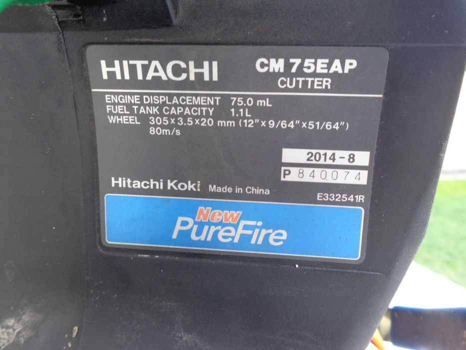 przecinarka piła spalinowa do kostki HITACHI