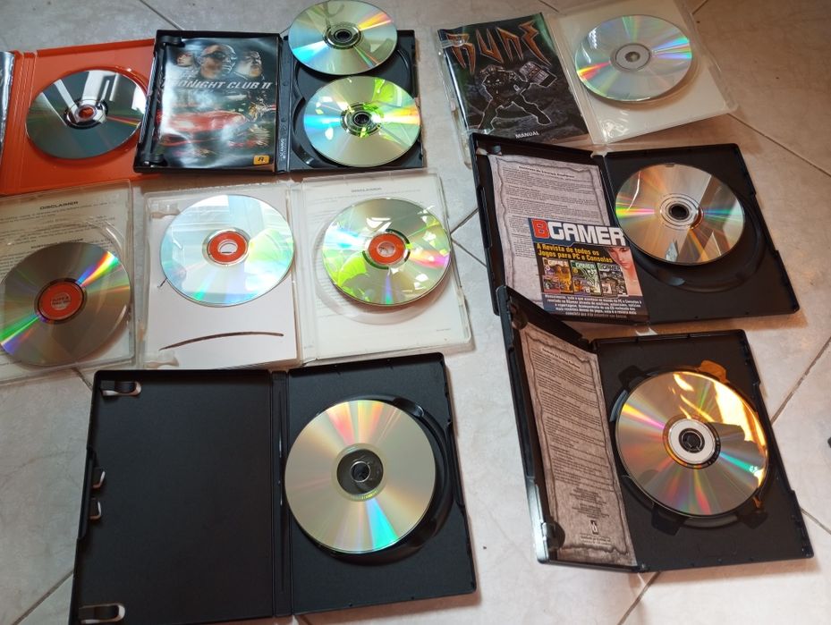 Jogos PC CD-ROM originais Sega Rally 2,Nascar, Drive,Midnight Club ll