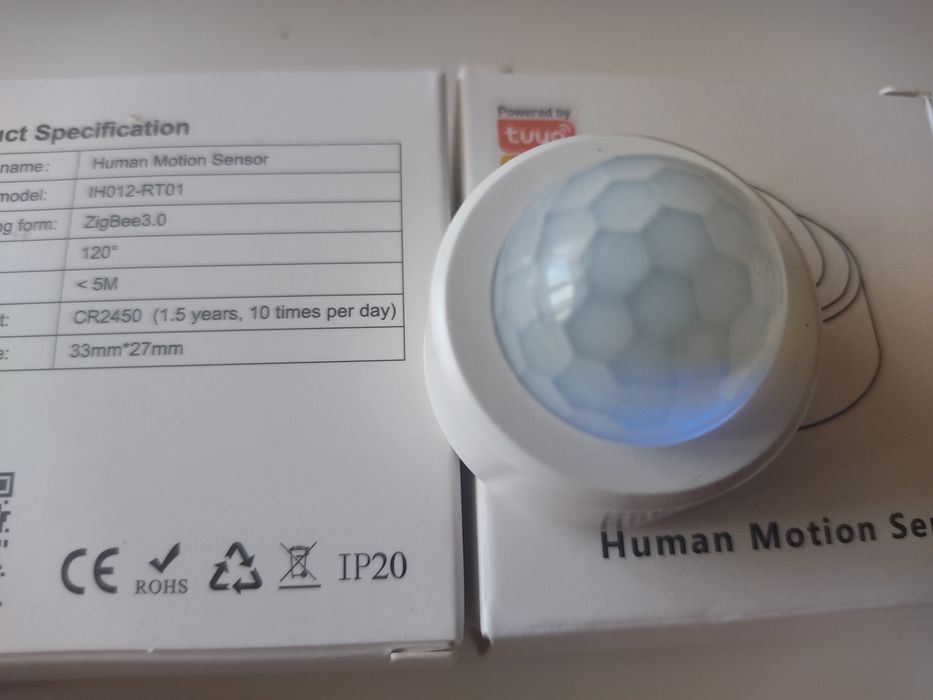 Czujnik ruchu Zigbee PIR Tuya Smart life Sonoff