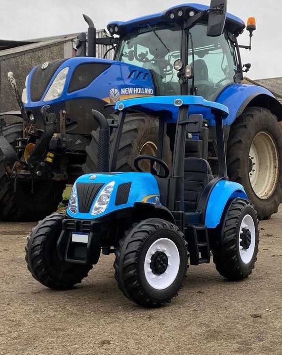 New Holland TRAKTOR Elektryczny 24V 400W Auto AKUMULATOR Farmer DZIECI