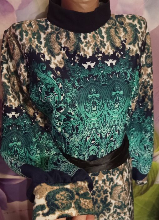 Шикарное длинное платье