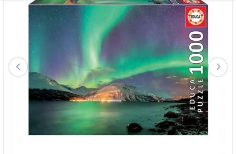 Пазл  EDUCE 1000 елеменів Північне сяйво