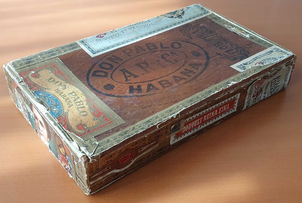 Caixa charutos "vintage"