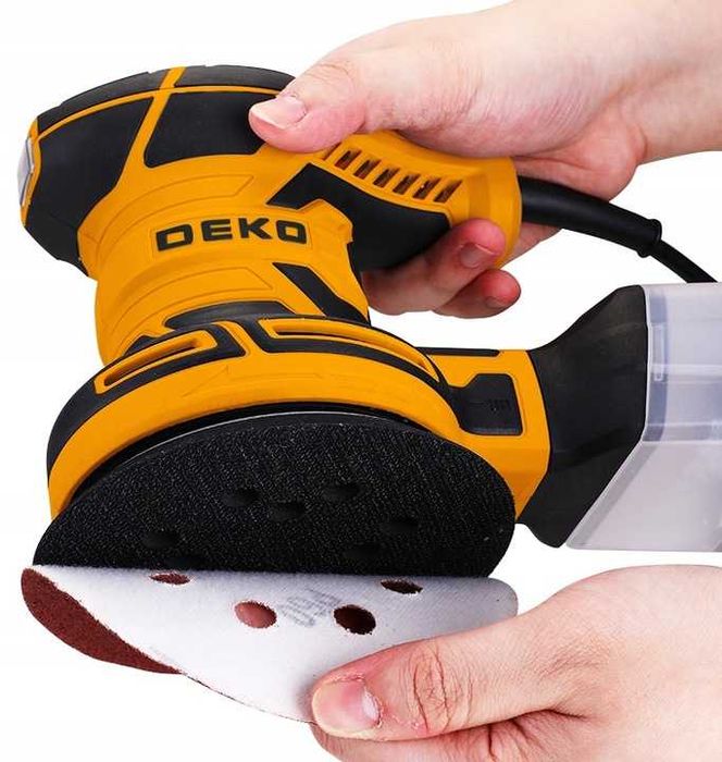 Szlifierka mimośrodowa oscylacyjna sieciowe elektryczna deko 320W 220V