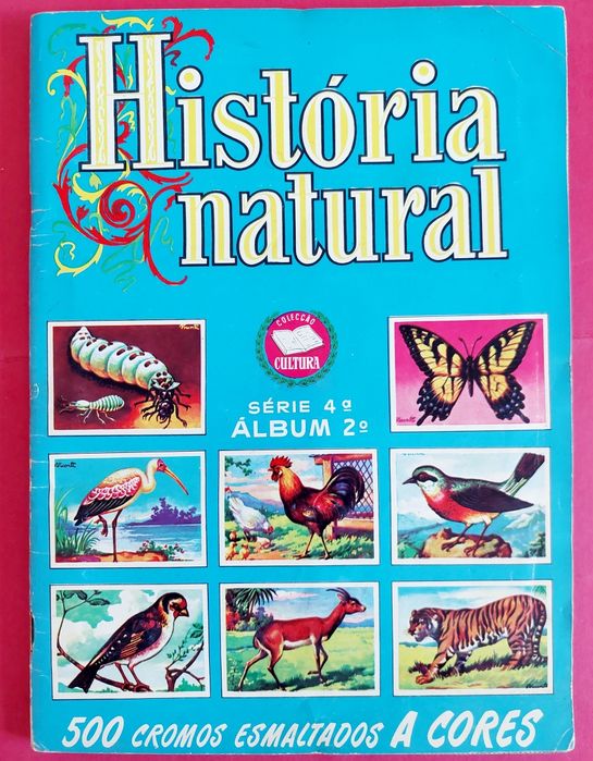 Caderneta 1958 História Natural