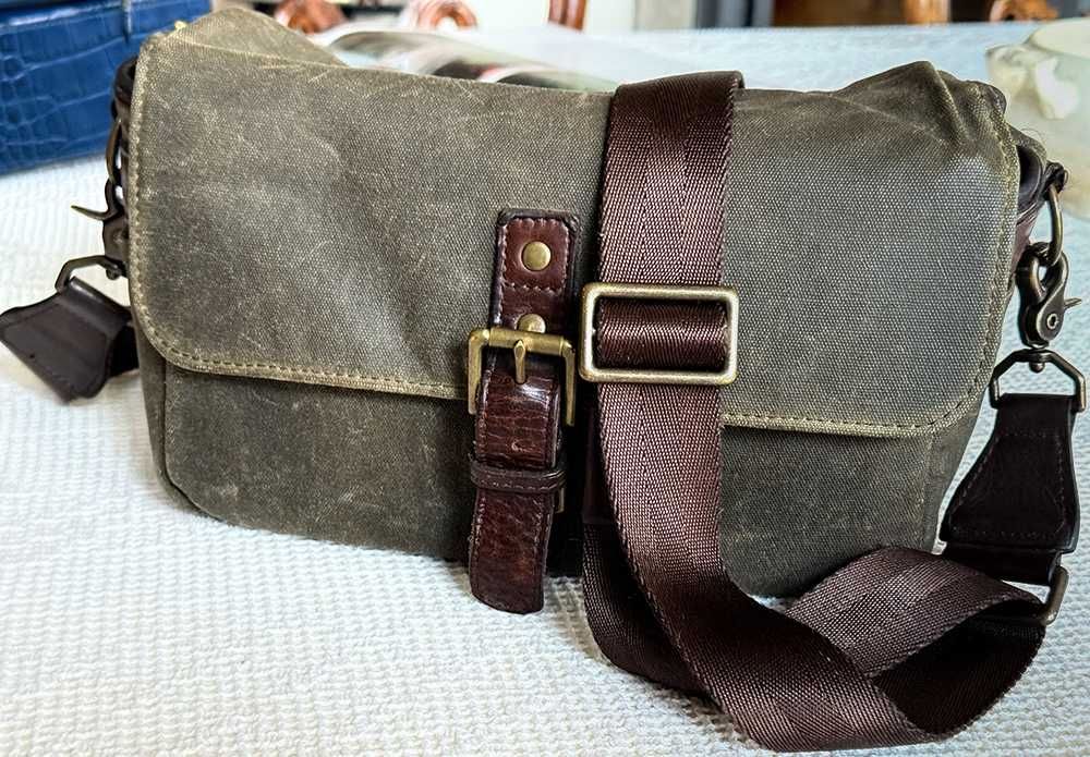 Ona Bowery Olive Waxed Canvas