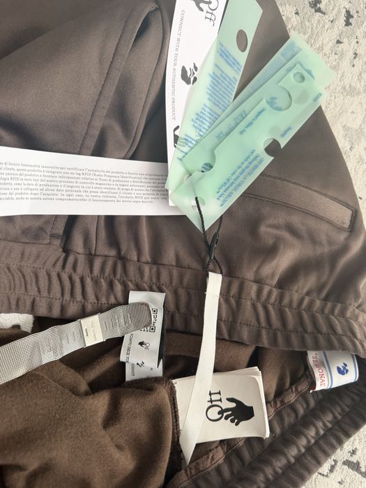 off-white pants drip