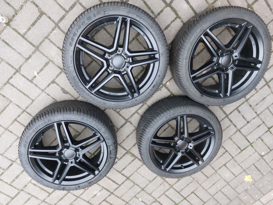 Alufelgi z oponami zimowymi Mercedes A Classa VW  18"