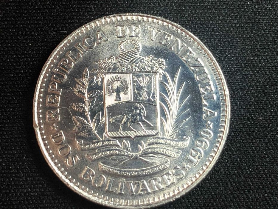 Venezuela 1990 - 2 Bolivares Aço