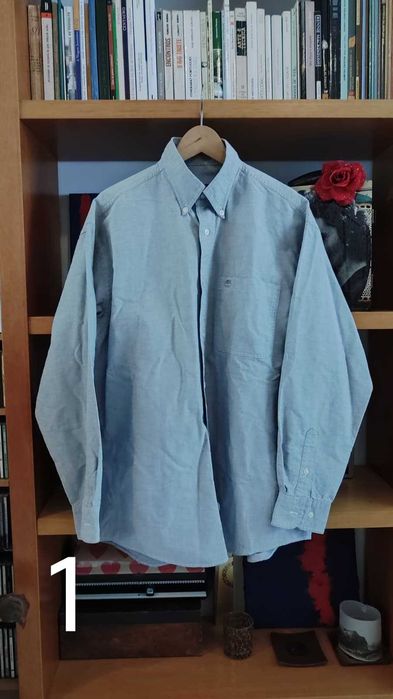 Caixa cheia de Roupa - camisas e parka Timberland + 8 peças