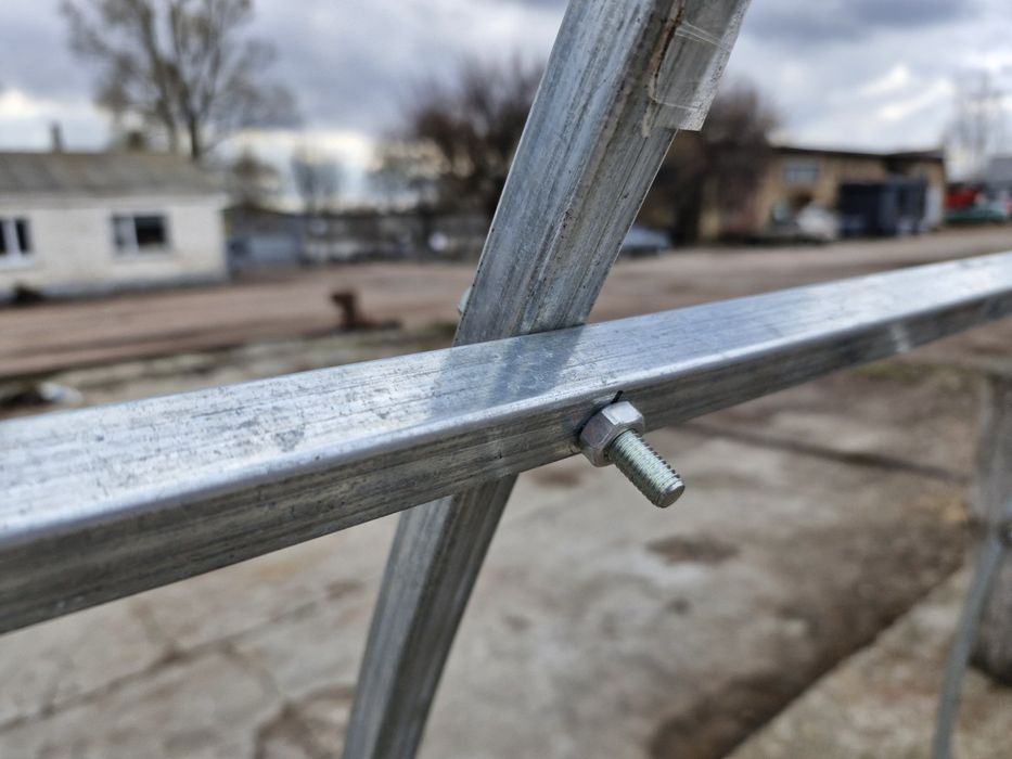 Теплиця міцна оцинкована комплект дуги та труба