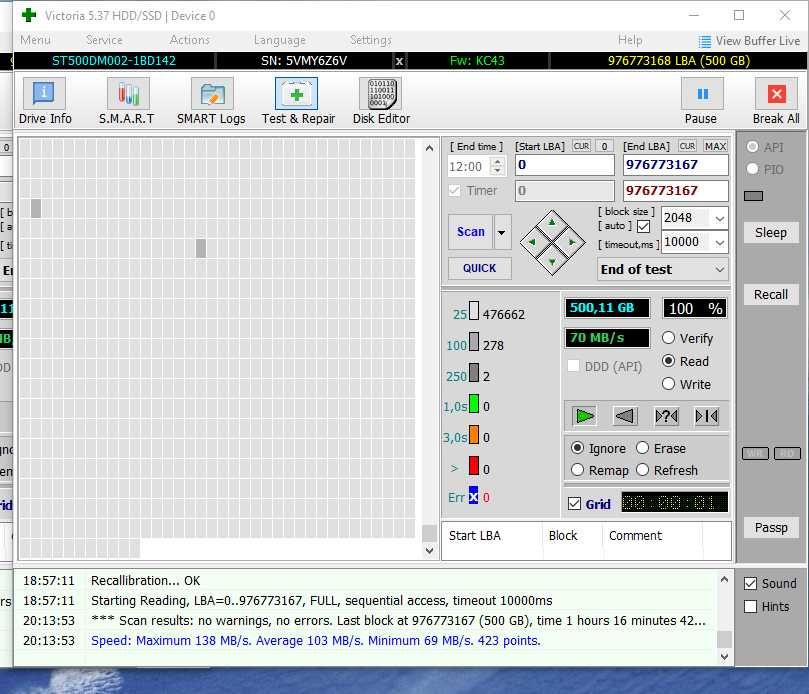 Жорсткий диск Seagate ST500DM002 500GB 3.5" 16MB 7200rp SATA-III 6Gb/s