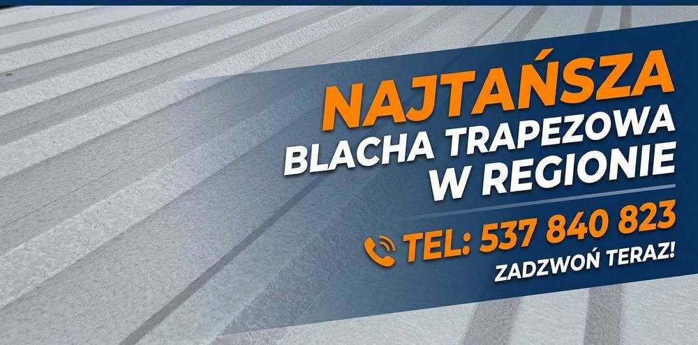 Blacha trapezowa t18 Alucynk Trapez t18 Wyprzedaż Raty Transport