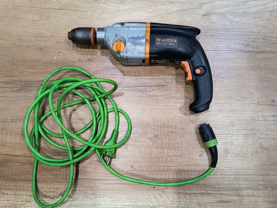 Wiertarka udarowa Protool PDP 24-2 EAQ | 1100W | Mocna! + Uchwyt Bosch