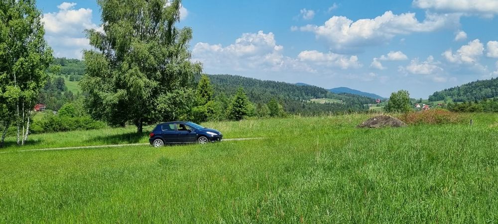 Działka budowlana w Beskidach