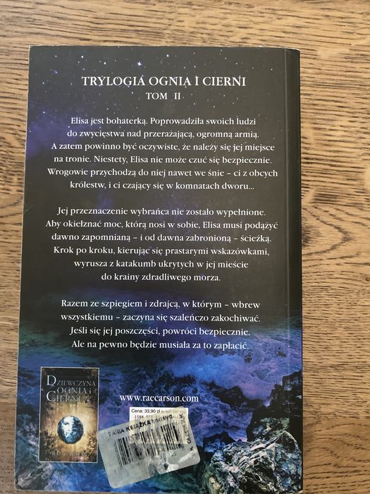 Płonąca korona - ksiazka