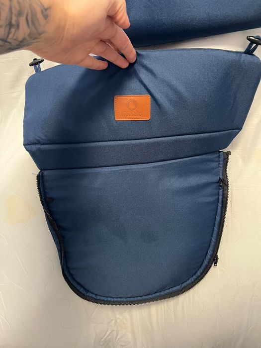 Lionelo Mika 2w1 Blue Navy – gondola + spacerówka + akcesoria