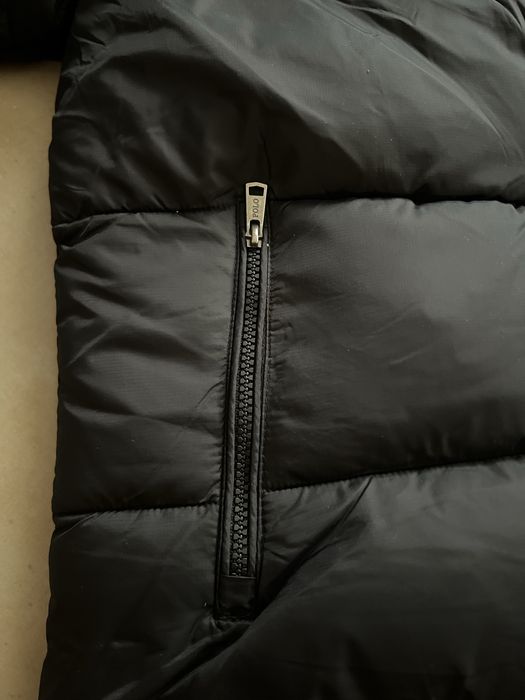 Puffer Casaco Polo Ralph Lauren preto e vermelho