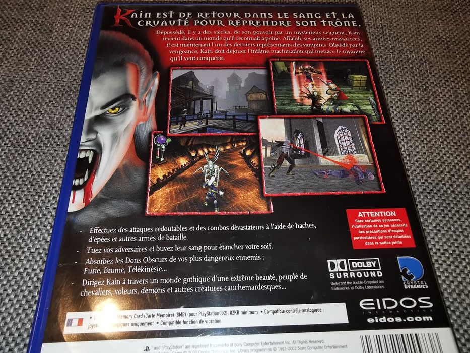 Blood Omen 2 (Legacy of Kain Series) PS2 gra FRA (stan BDB) sklep