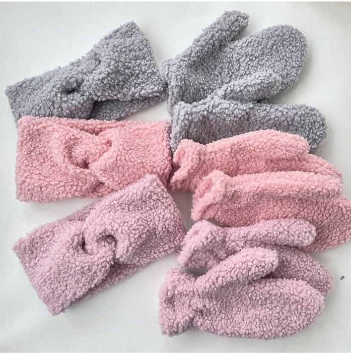 Пов’язка, та рукавиці тедді