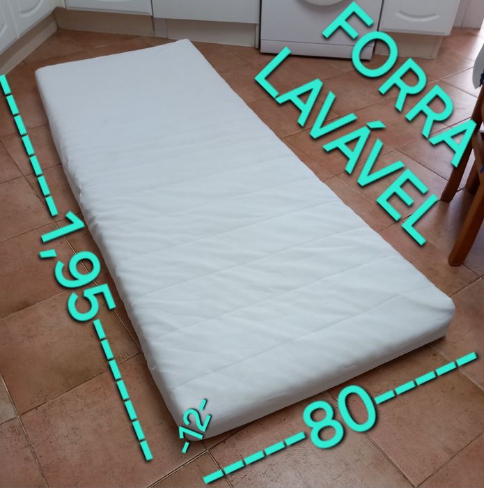 2 COLCHÕES CRIANÇA OU ADULTO PRONTOS A USAR. Casa Quarto Sala Visitas Campismo.