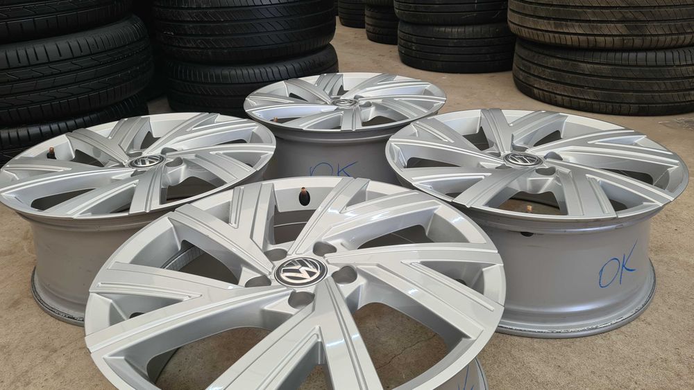 Felgi aluminiowe VW GOLF 18 CALI ! 5X112 ! BDB STAN MONTAŻ !