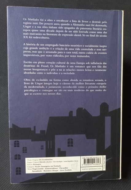 Os Mutilados - Hermann Ungar