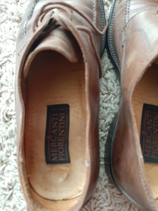 Buty męskie skórzane 43