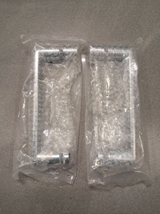 Metalowe uchwyty do kabiny prysznicowej 2szt.