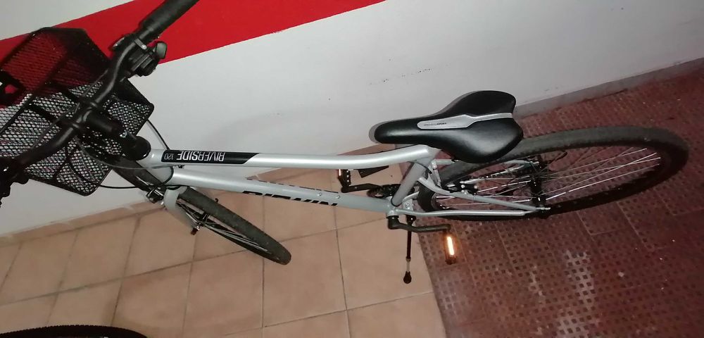 Bicicleta de Trekking RIVERSIDE 120 CINZA