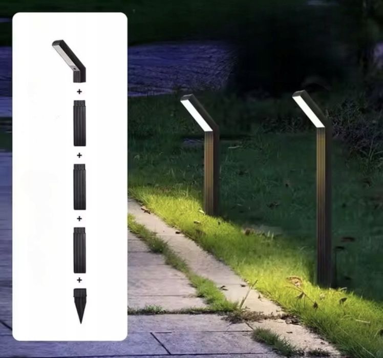 Ogrodowe lampy solarne