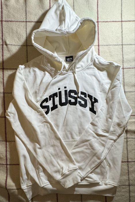 Sweat Branca Básica da Stussy Tamanho M