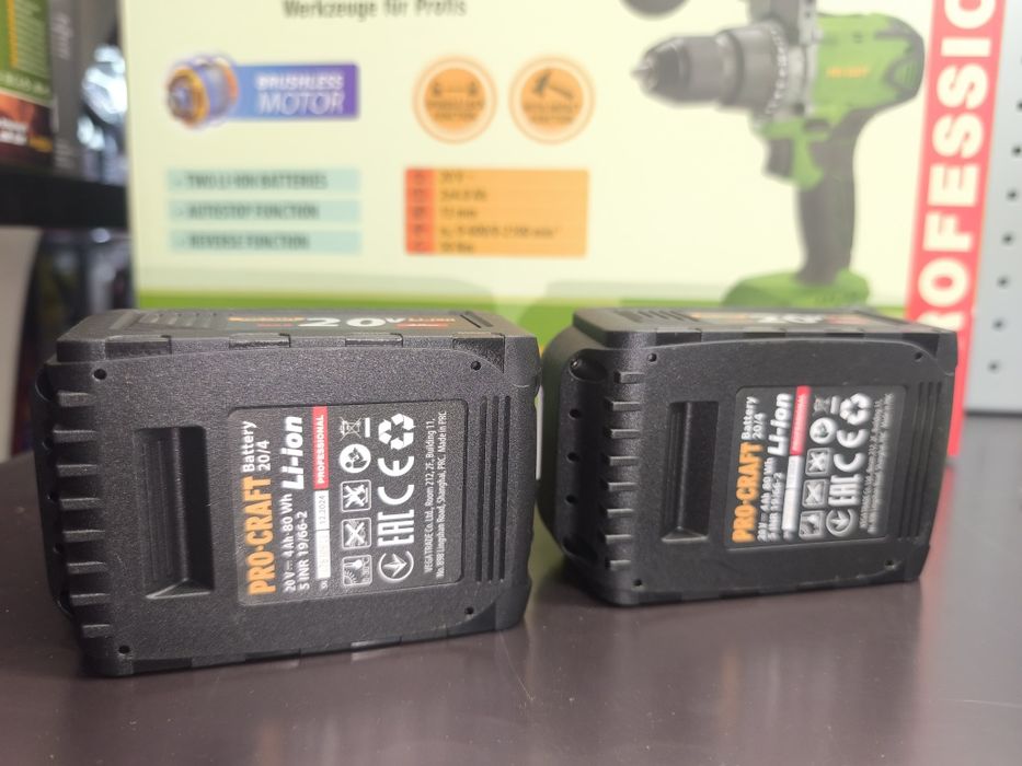 Шуруповерт Procraft PA18BL Universal Extra Без АКБ та З/П