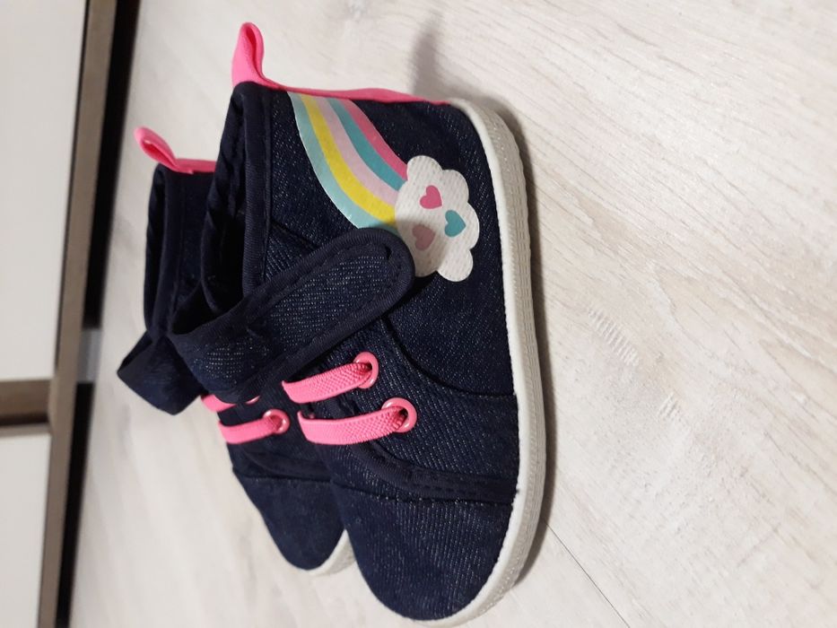 Buciki/kapcie trampki jeans 21