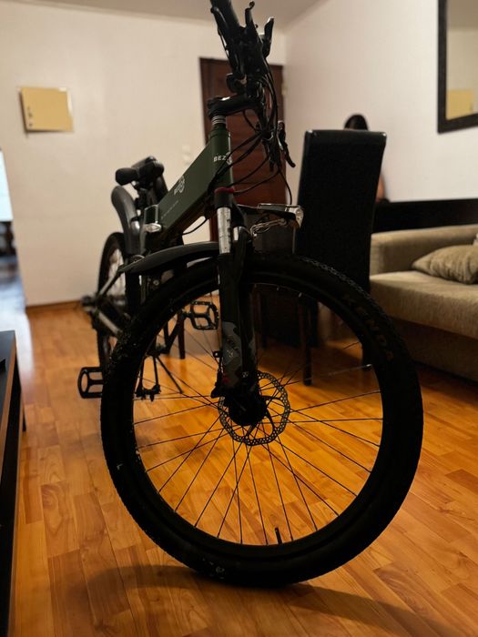 Bicicleta Elétrica Dobrável Bezior X500 Pro (Como Nova)