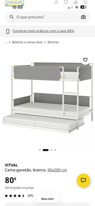 Cama Gaveta ikea