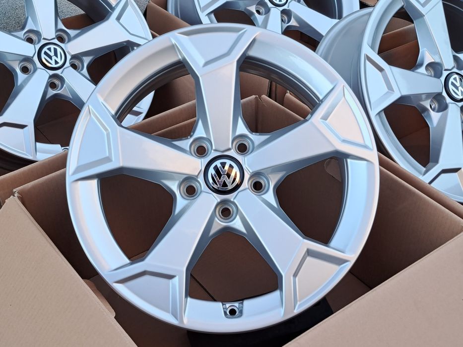 ALUFELGI VW 17 5x112 Turan Passat Golf Jetta T-Roc Scirocco EOS #6
